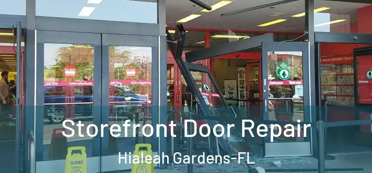 Storefront Door Repair Hialeah Gardens-FL